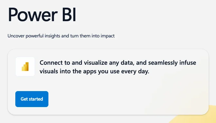 sales ops software powerBI