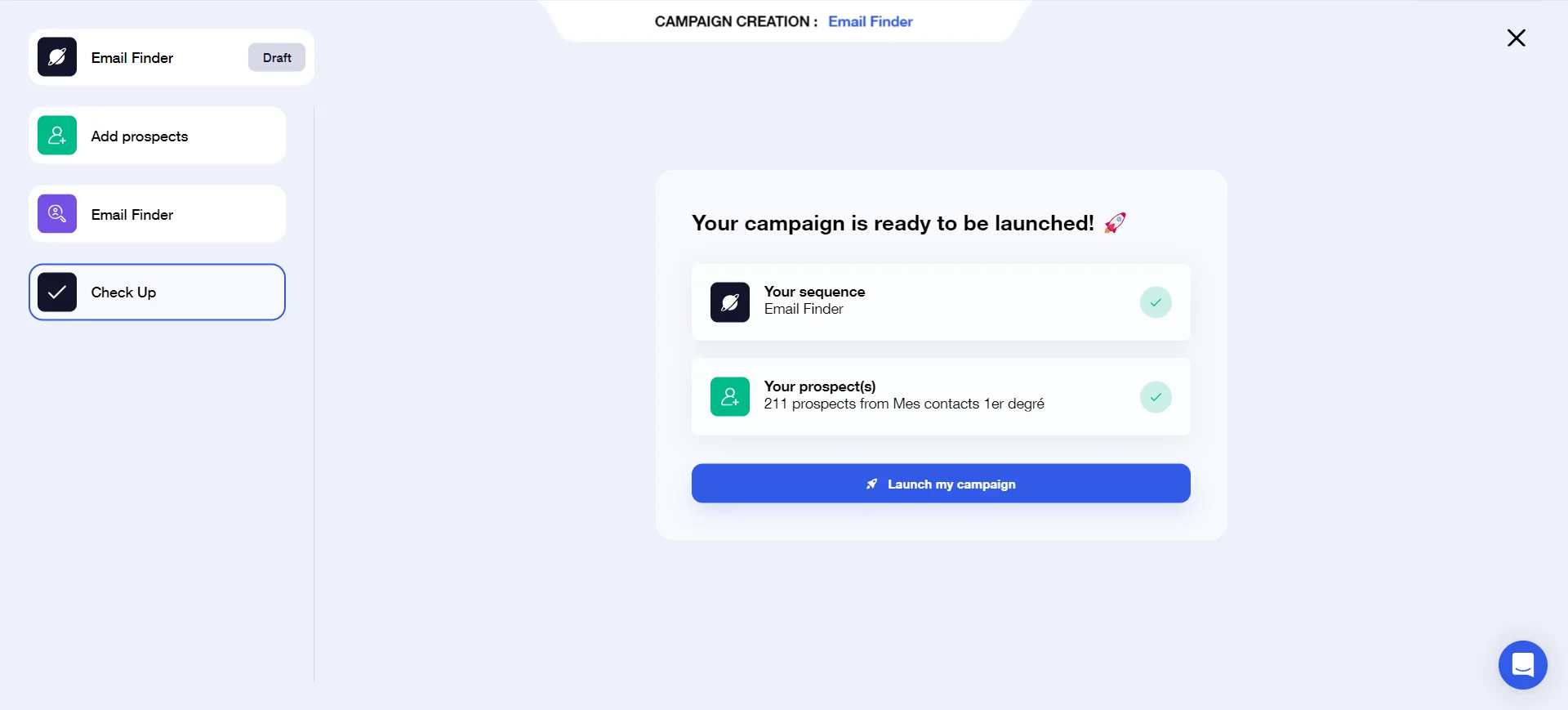Launch your campaign