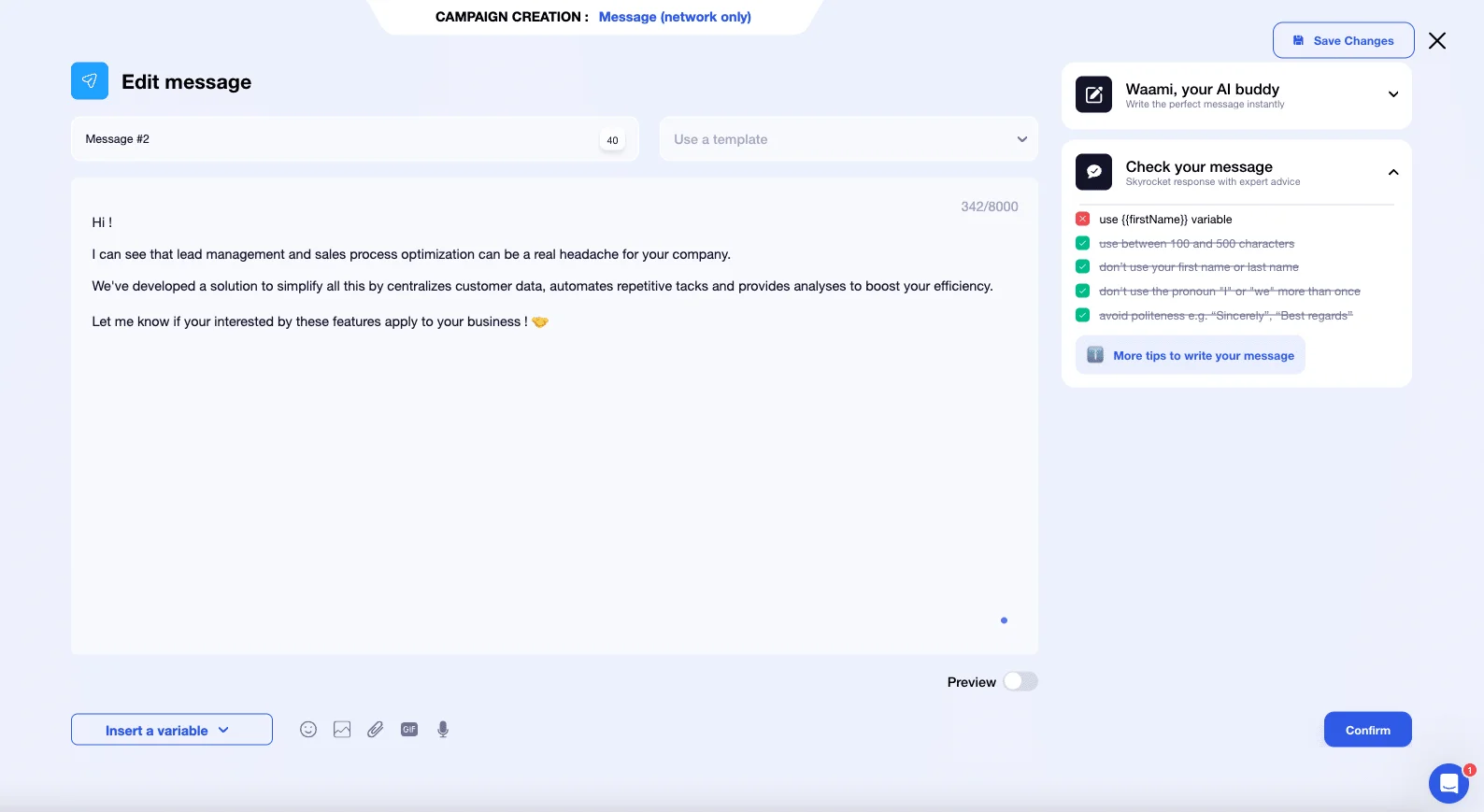 Prospectieberichten personaliseren zonder databaseverrijking