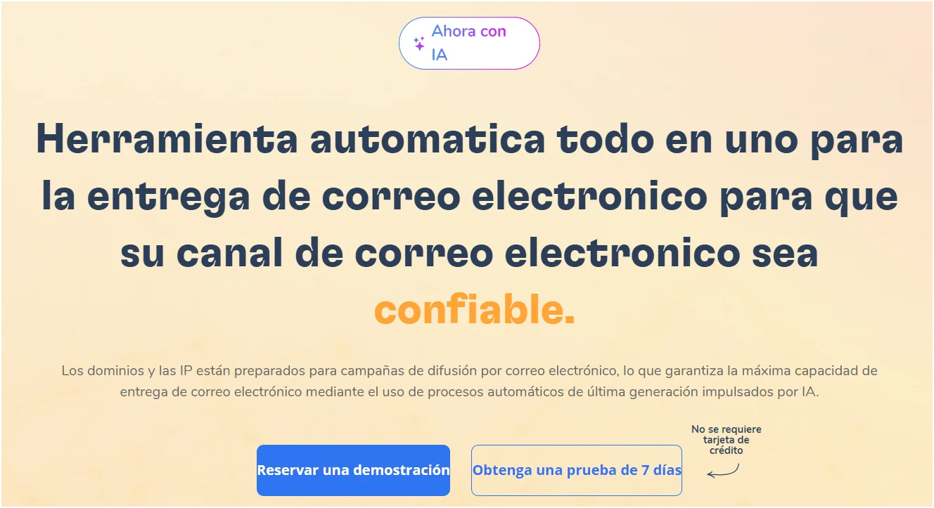 Herramienta automática de entrega confiable