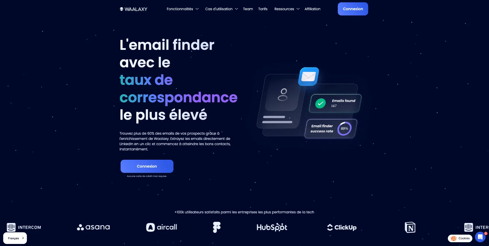 Seamless ai alternatives : Waalaxy