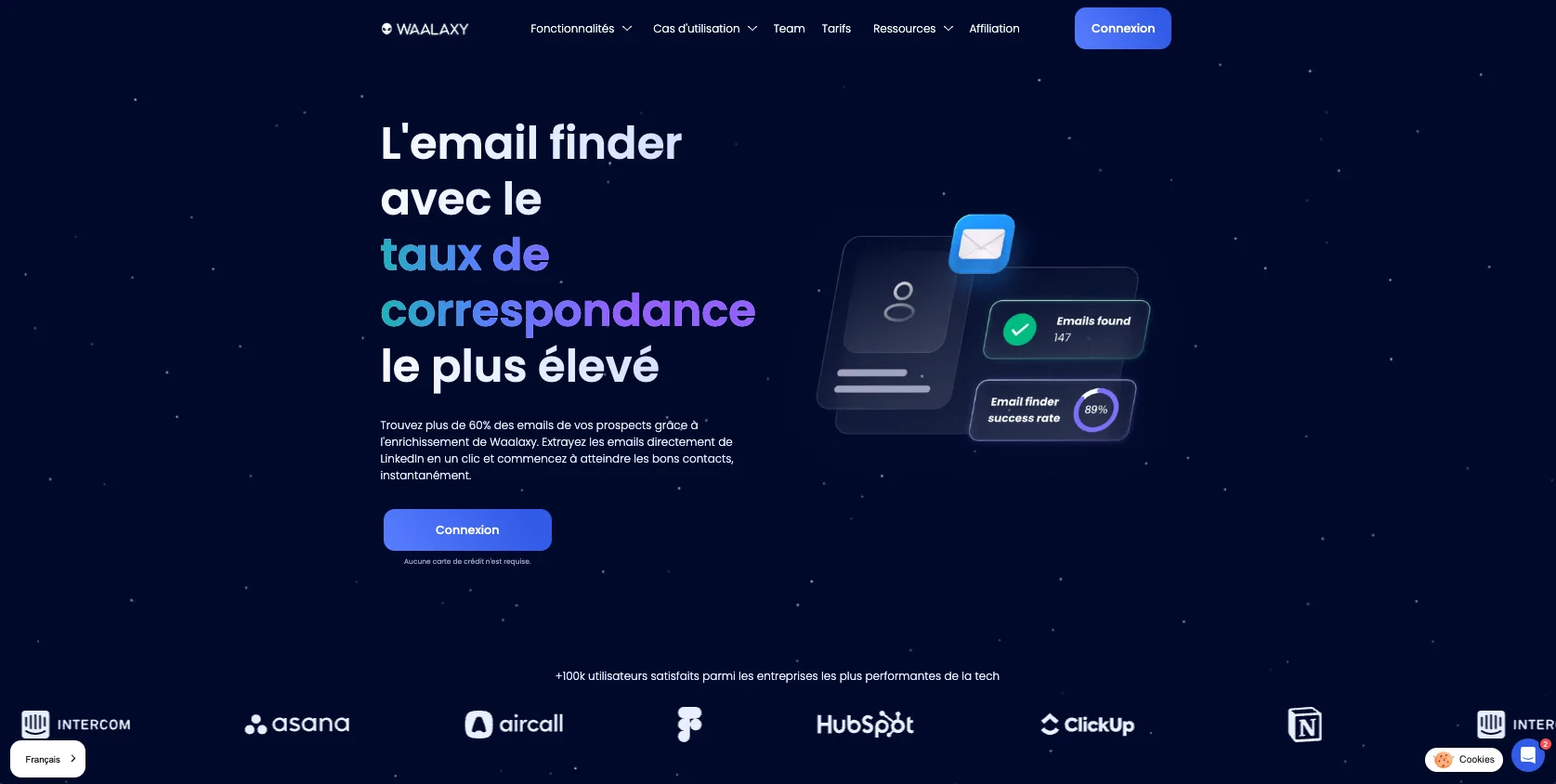 Gmass alternative : Waalaxy