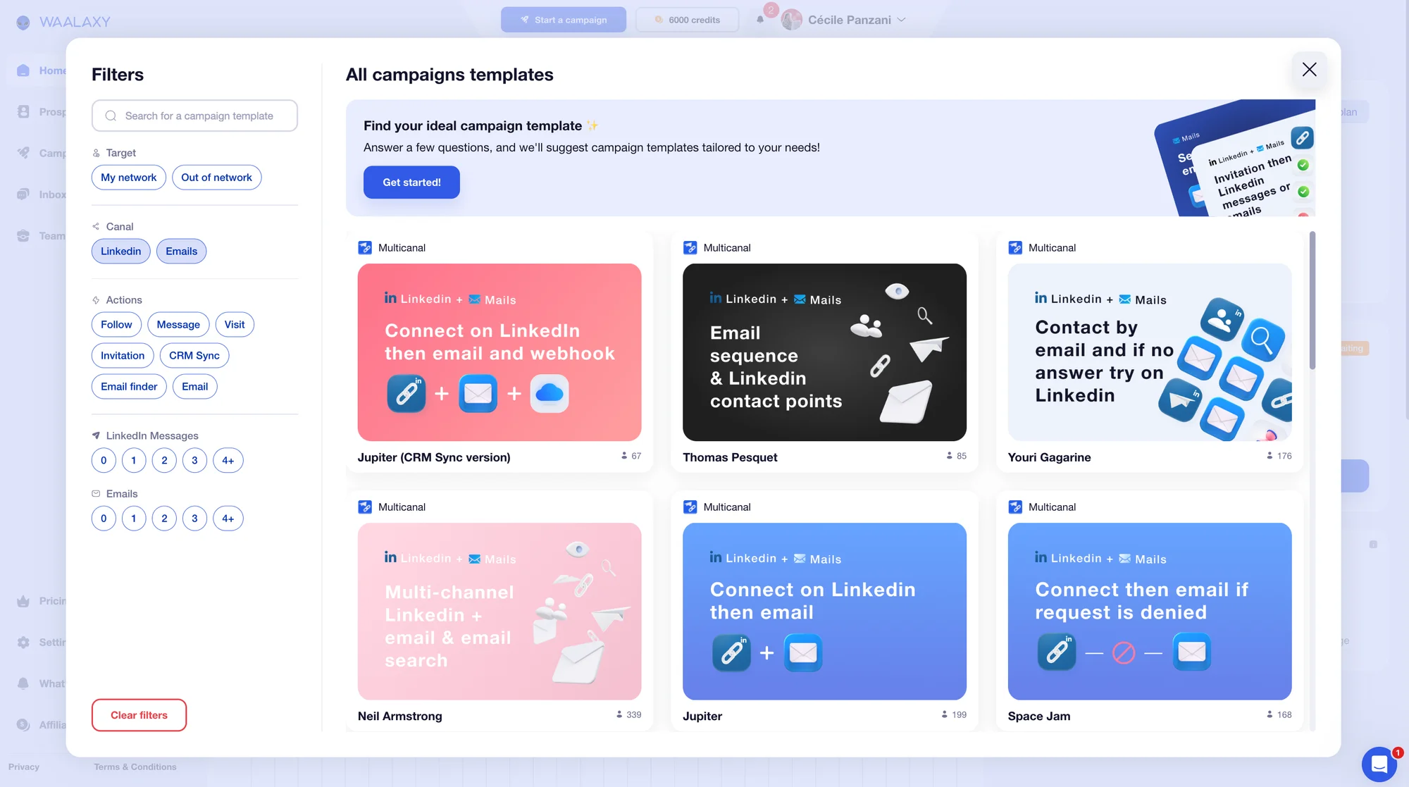 Catch all email with multichannel sequences