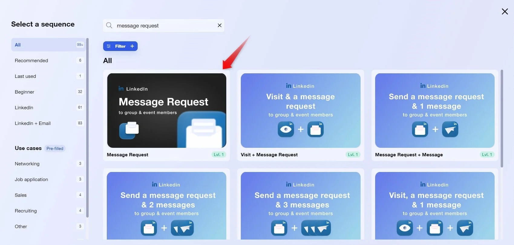 script to automate LinkedIn messages