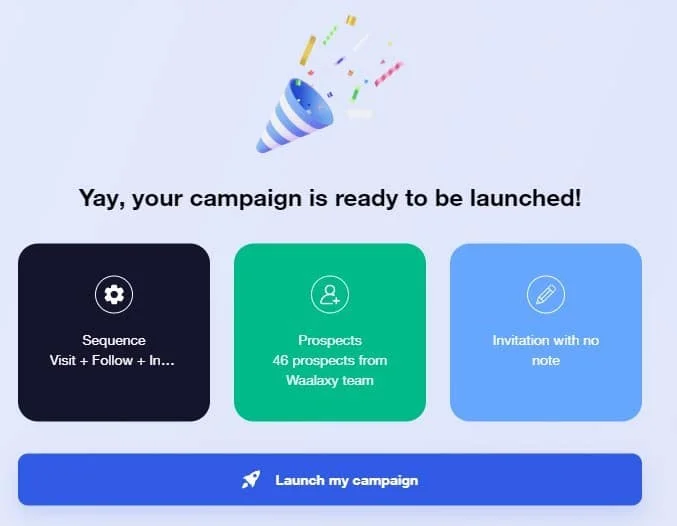 launch campaign
