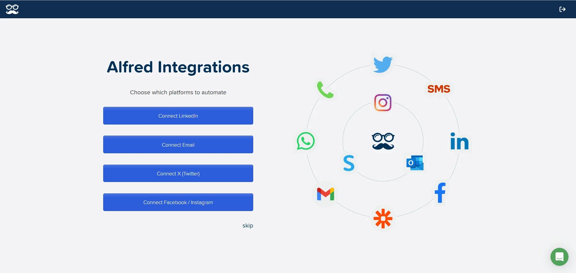 Meet Alfred integrations