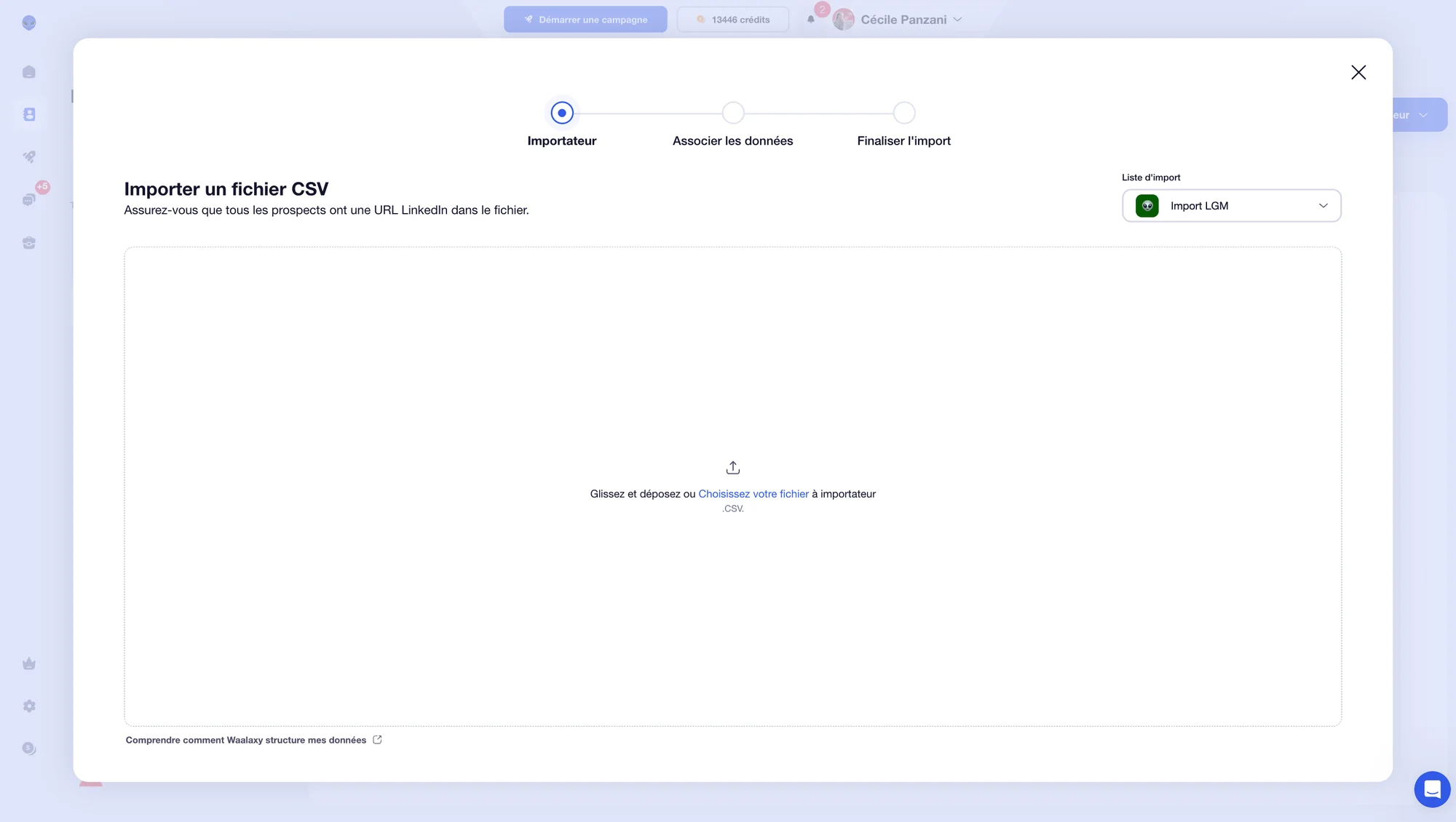 importer CSV