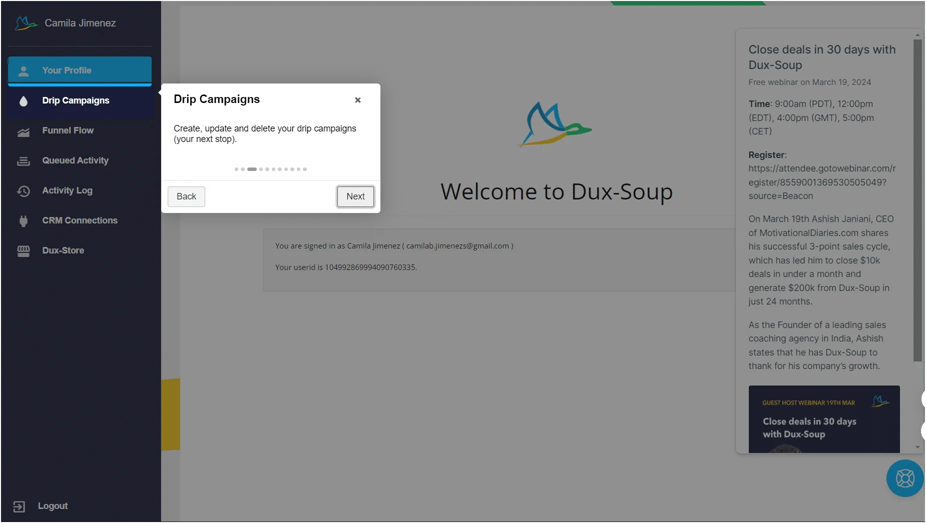 sopa dux