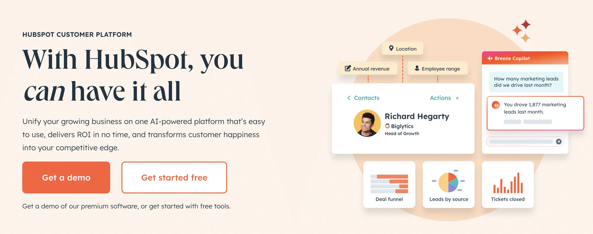 outreach.io alternatives - hubspot