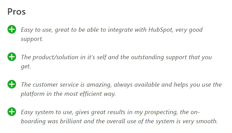 Waalaxy reviews