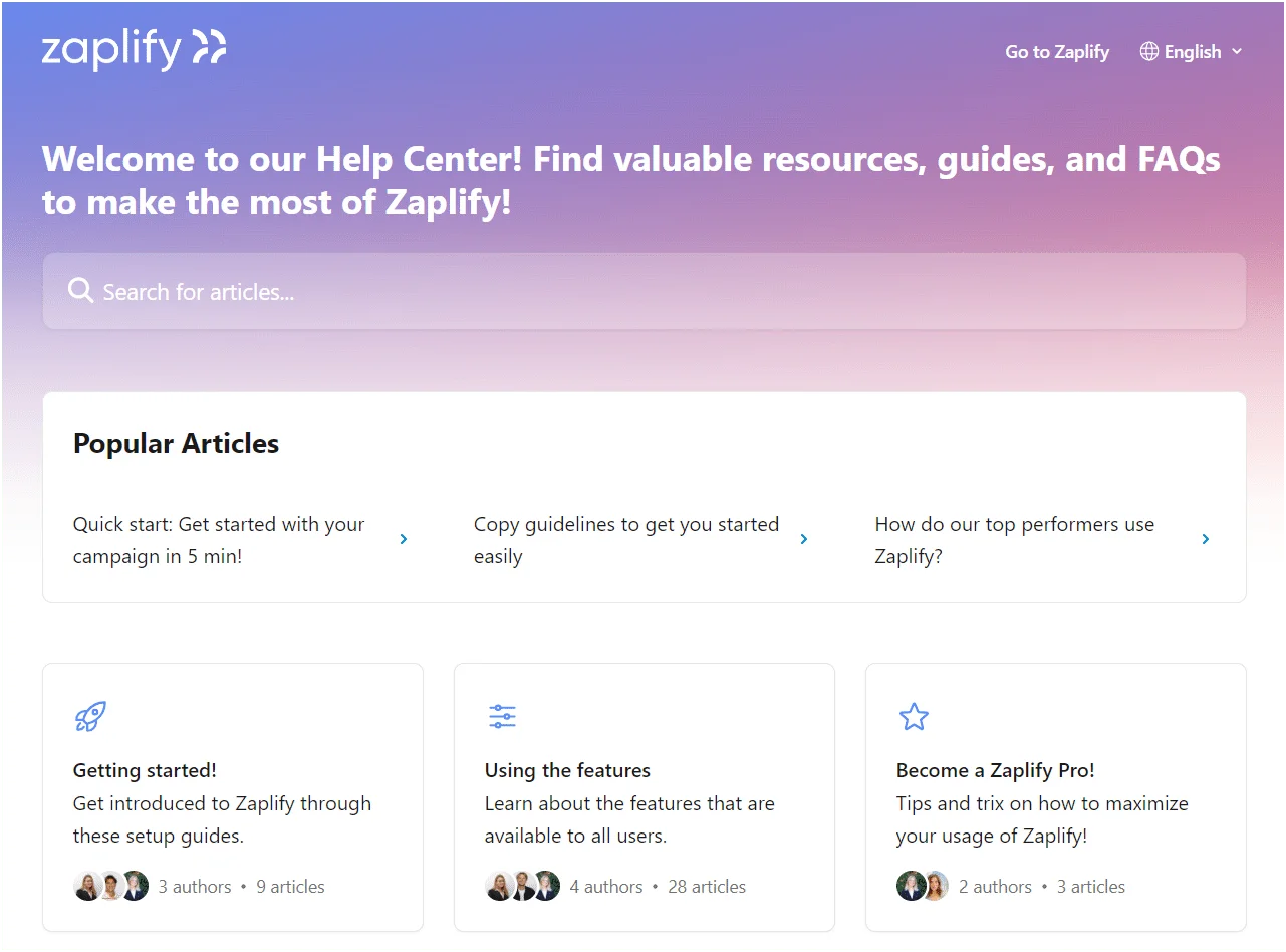 Zaplify academy