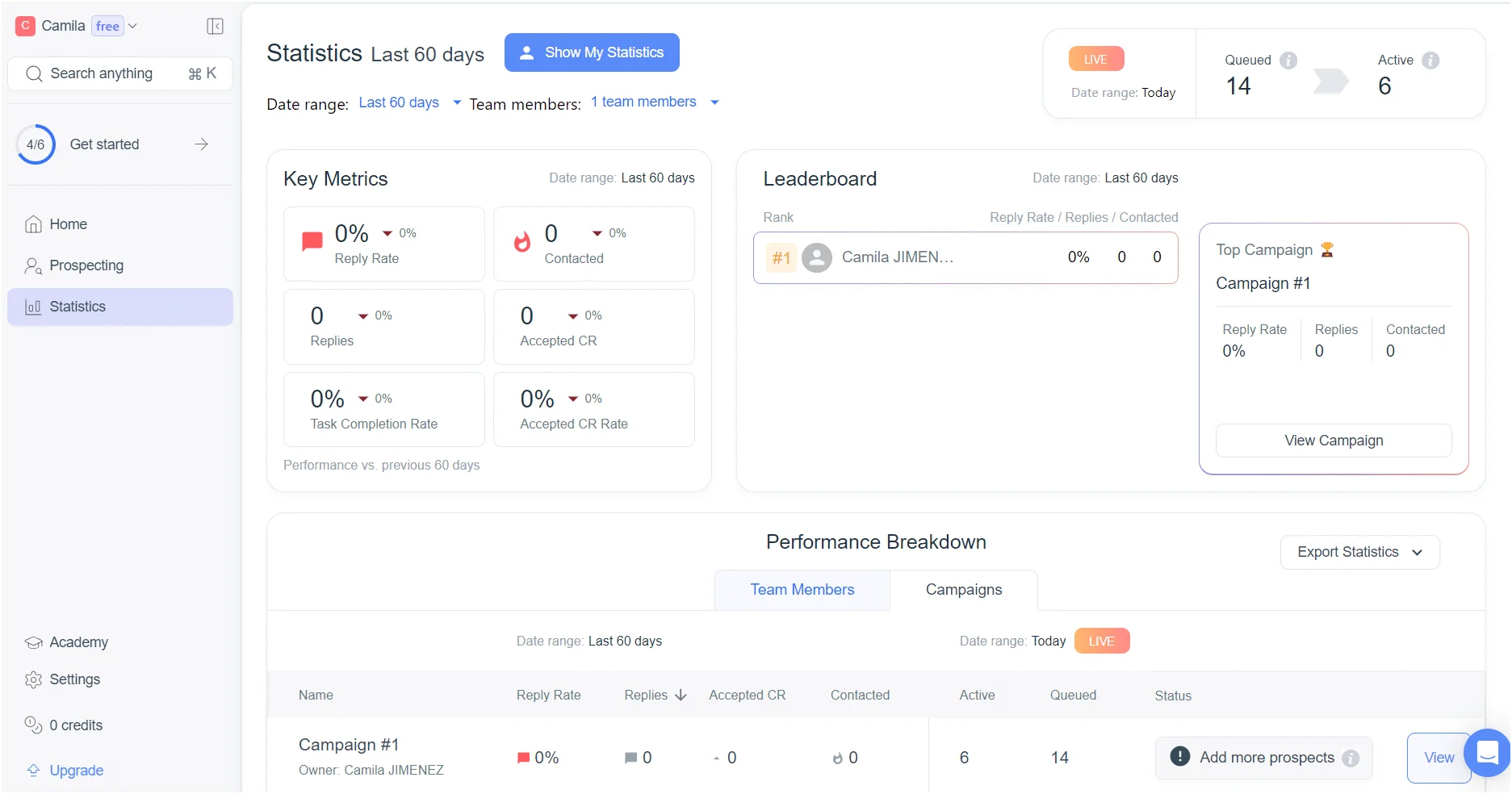 Zaplify statistics
