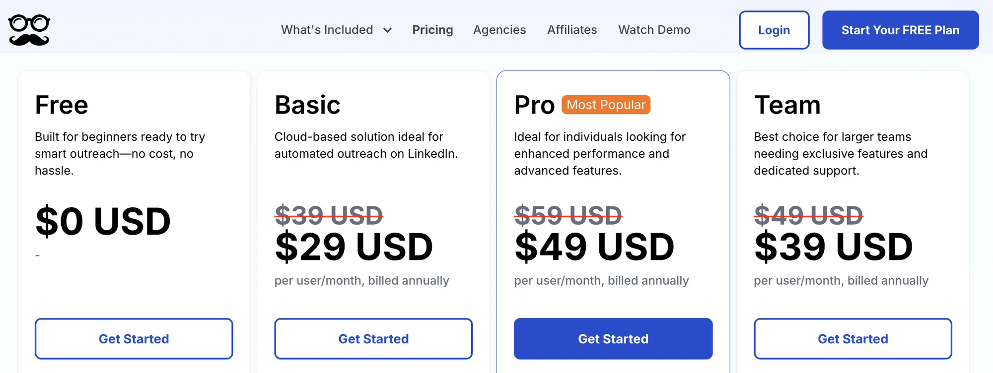 MeetAlfred Prices