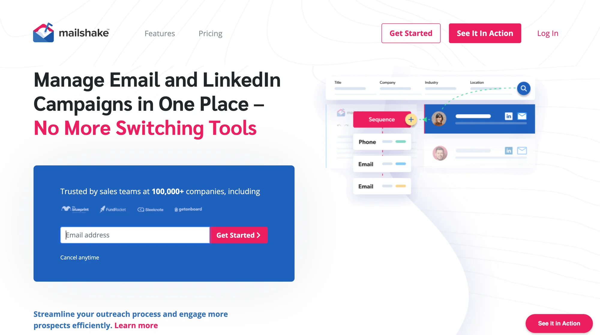 Mailshake, lemlist alternative