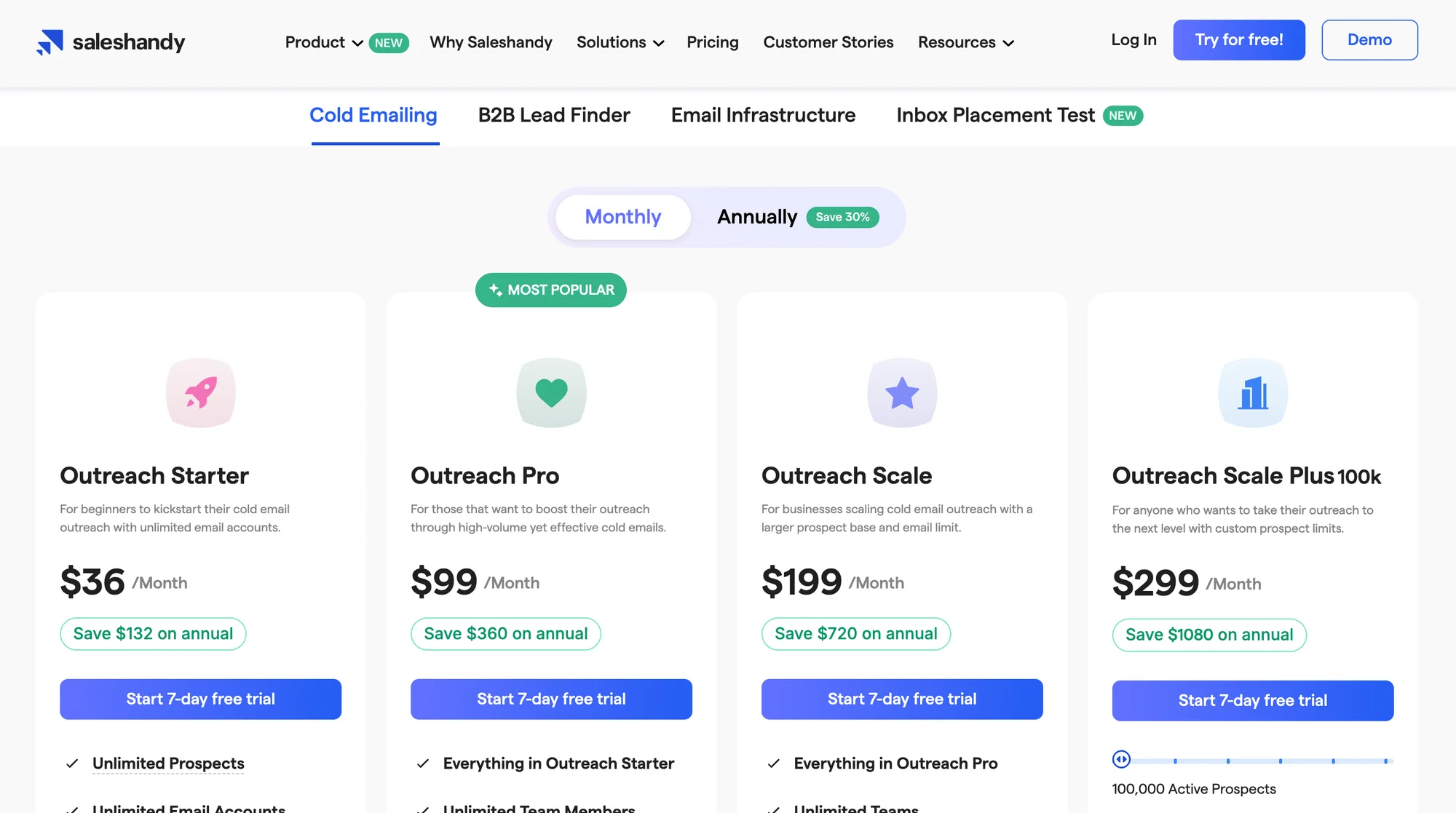 SalesHandy pricing