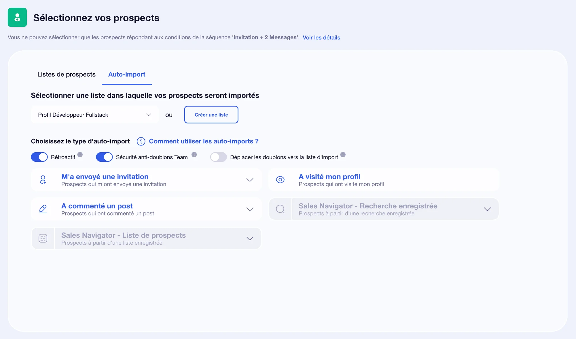 auto-import waalaxy