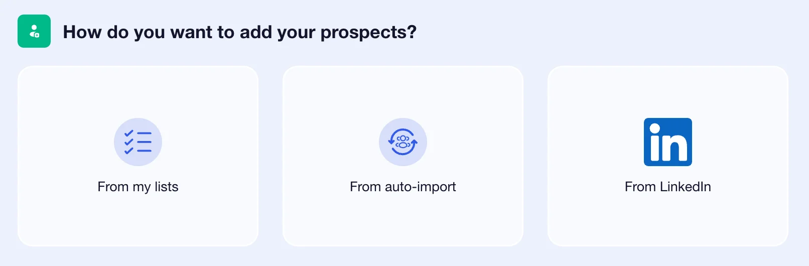 Add prospect with waalaxy