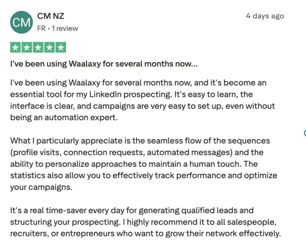 Customer waalaxy reviews
