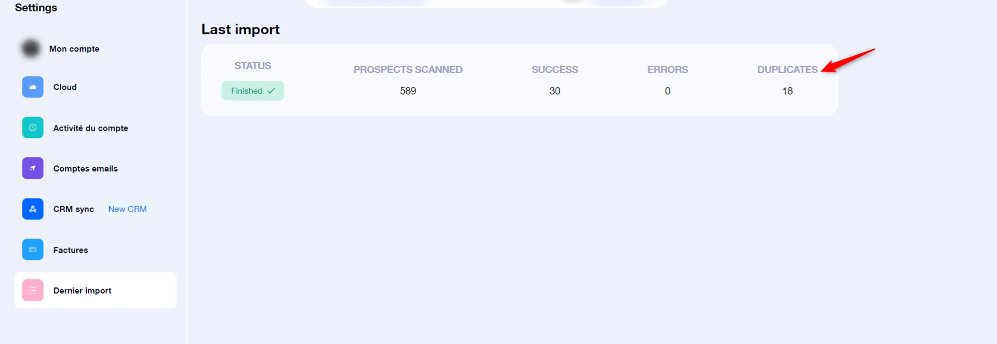duplicate security on Waalaxy