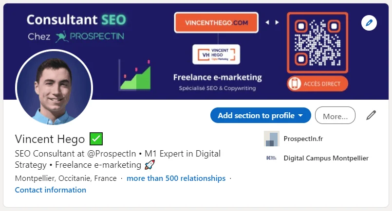 optimize my LinkedIn profile