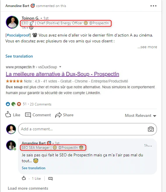 Un título claro, un mensaje conciso