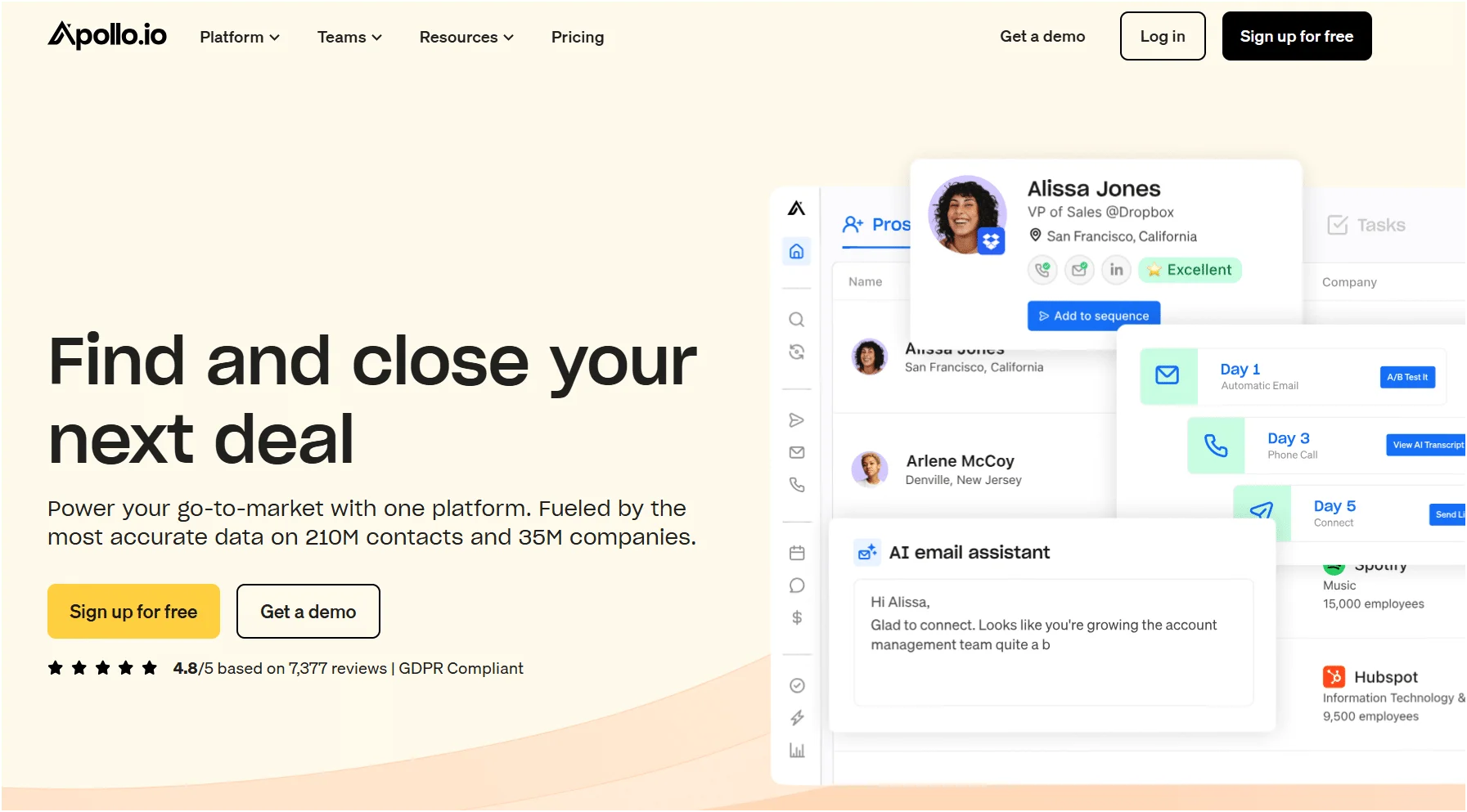 apollo io alternatives