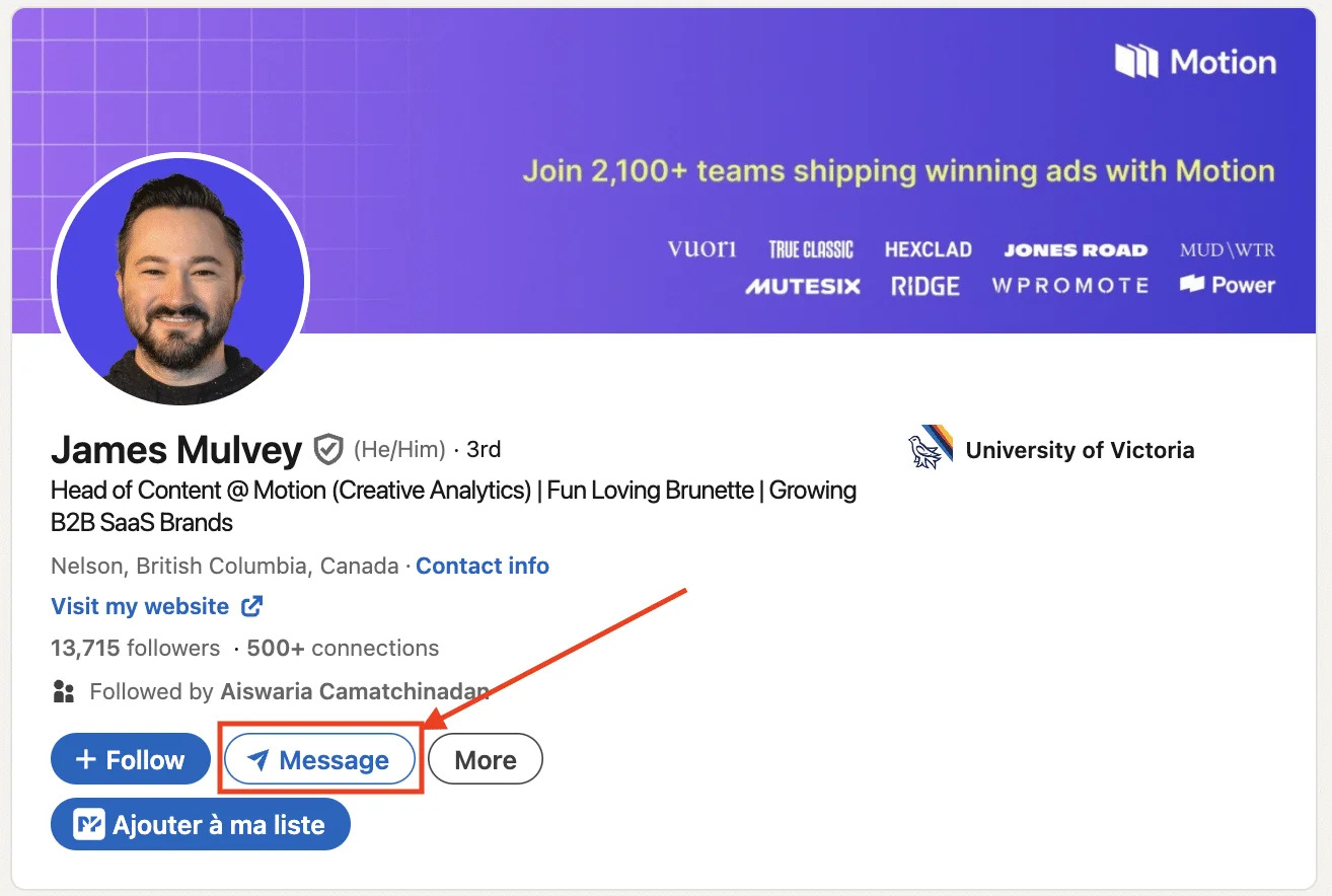 Sending LinkedIn messages and LinkedIn InMail