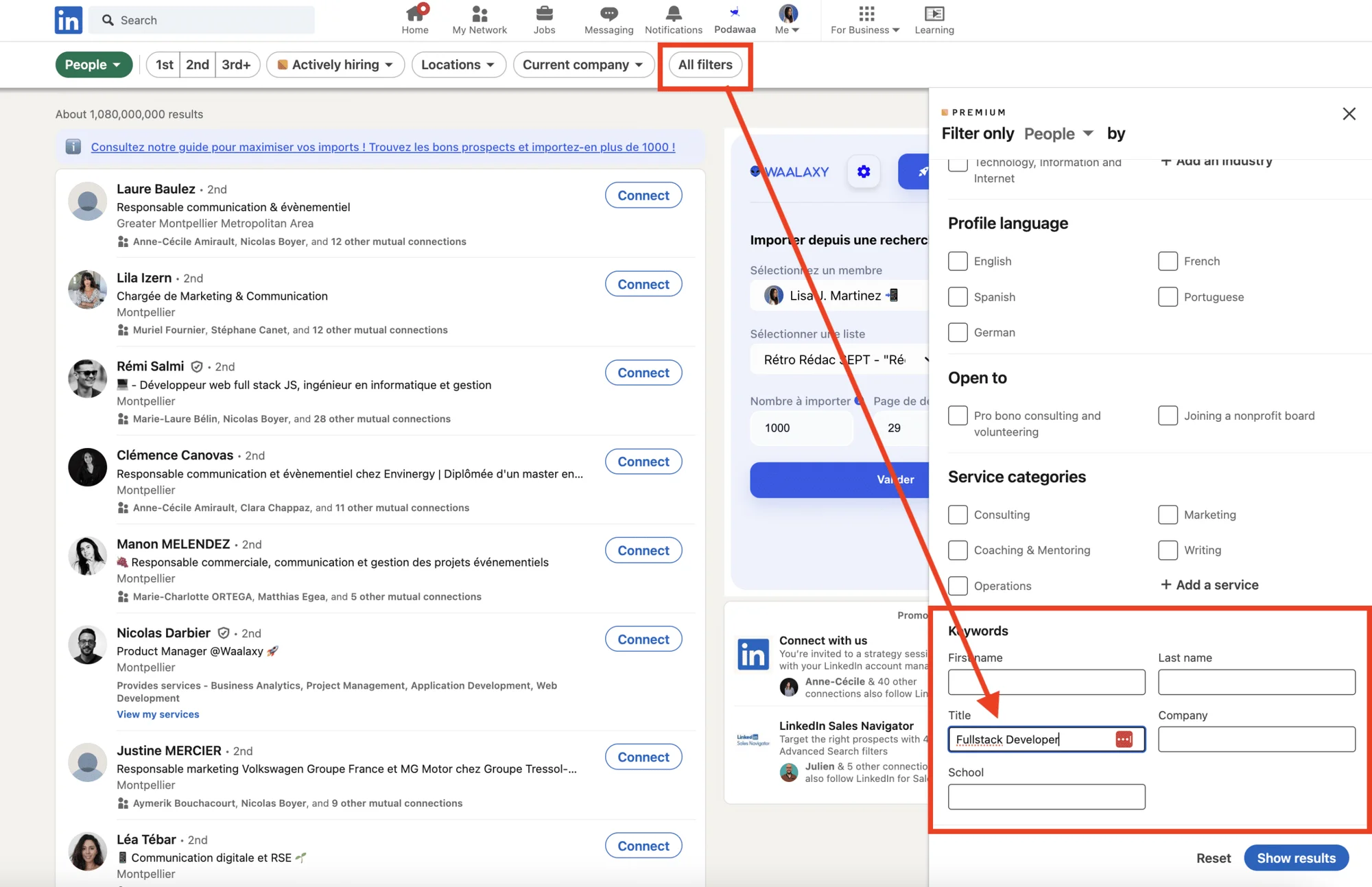 LinkedIn connection requests and personalized invitations