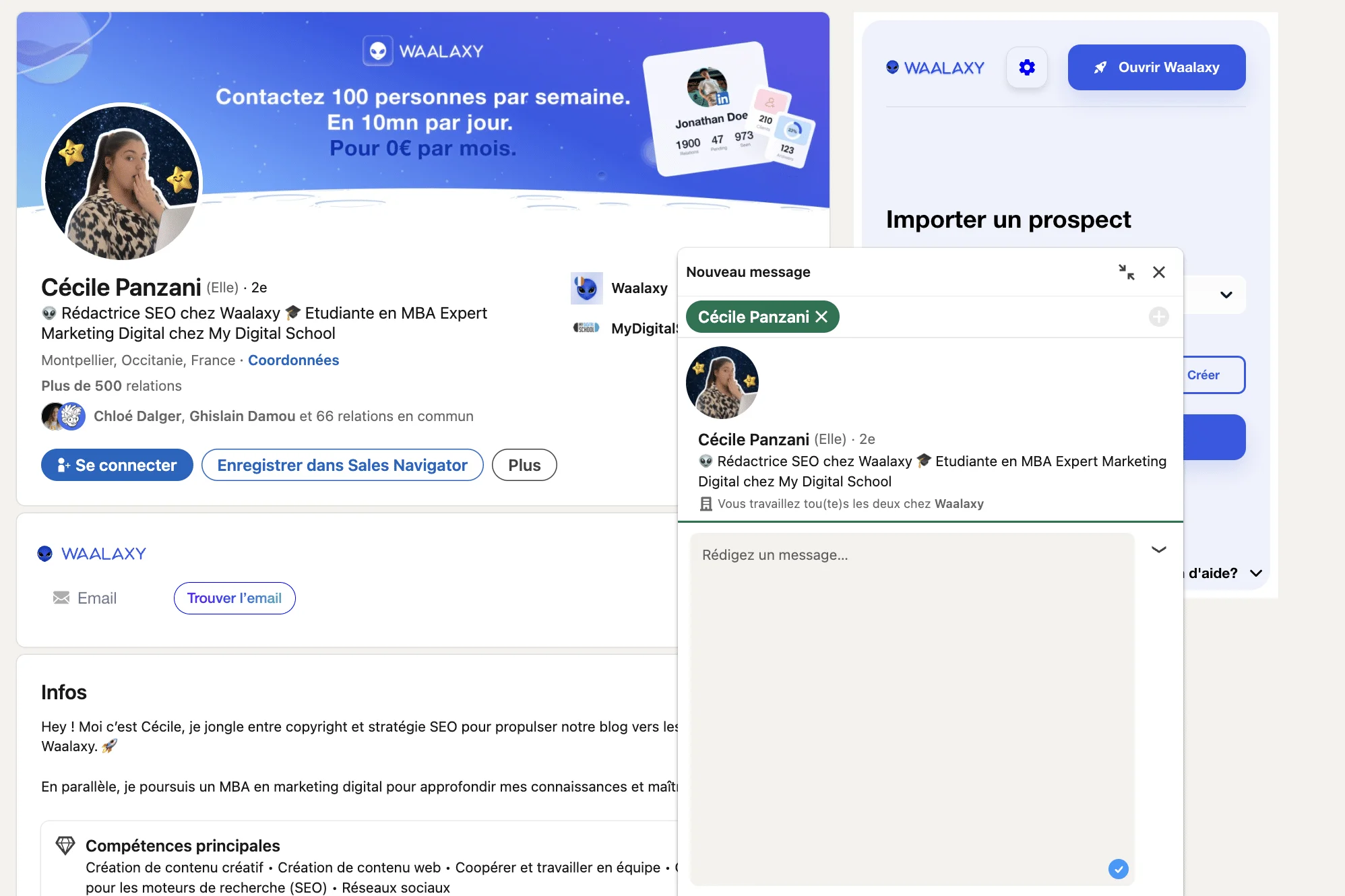 Correos electrónicos de LinkedIn