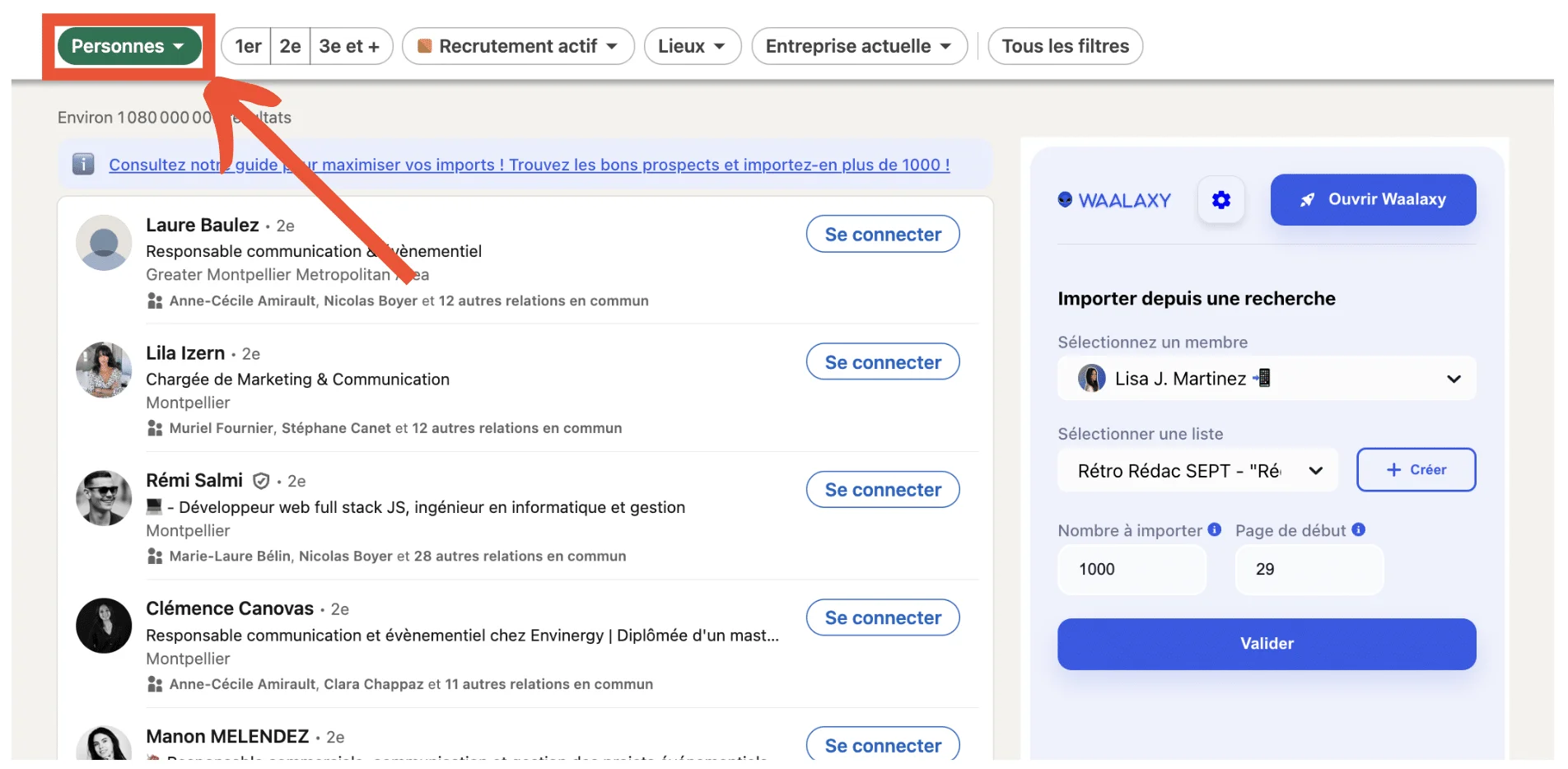 LinkedIn-Targeting