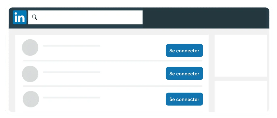 Demande de connexion depuis LinkedIn people page
