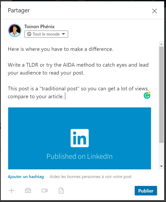 example of an article linkedIn pulse