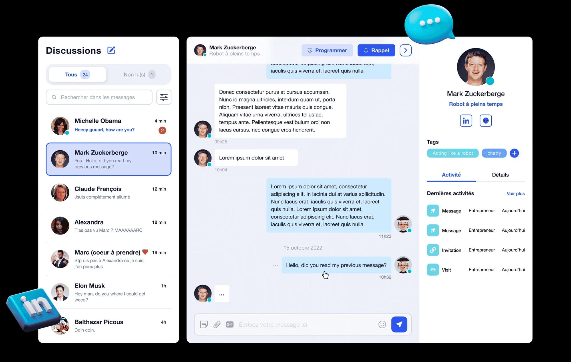 tool for your prospecting on LinkedIn