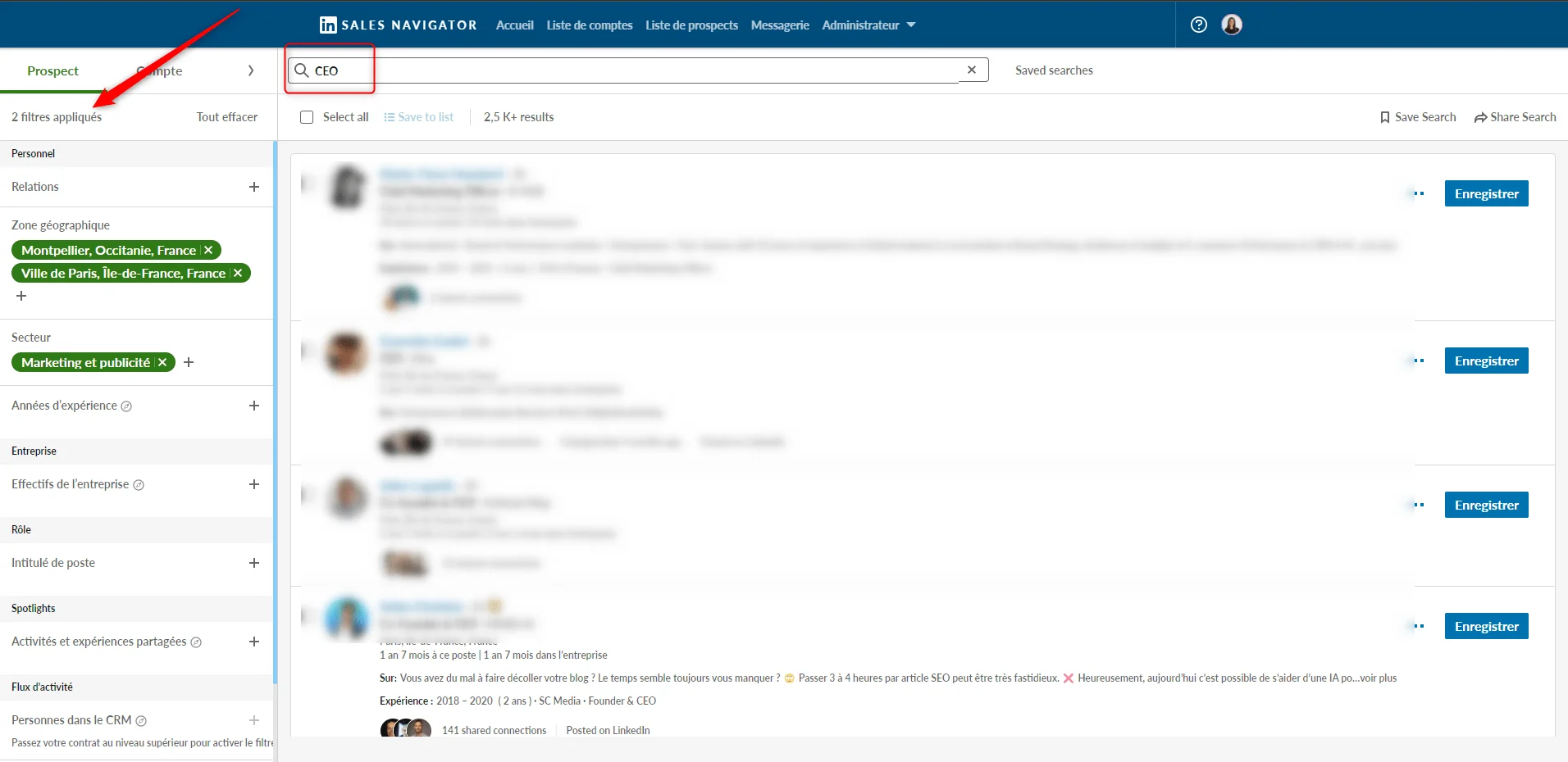 utilizar LinkedIn Sales Navigator