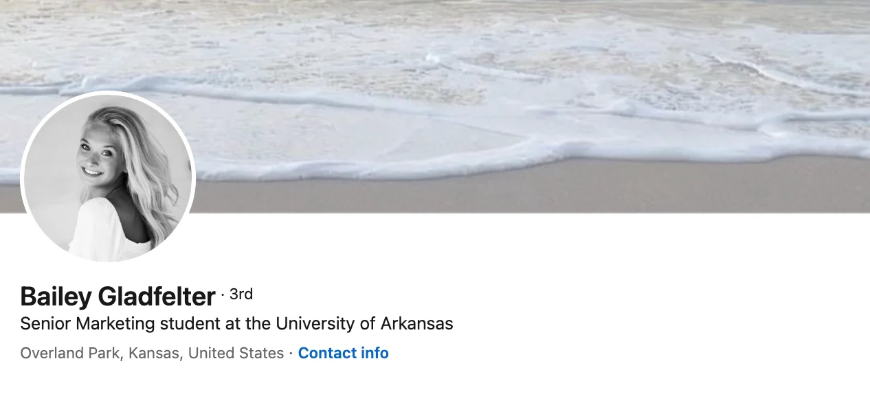 LinkedIn job title