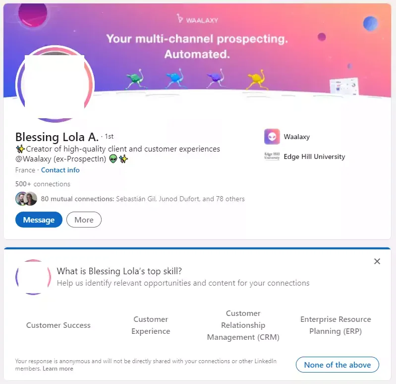 how to endorse on LinkedIn suggestion