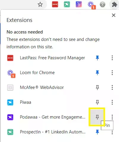 pin podawaa