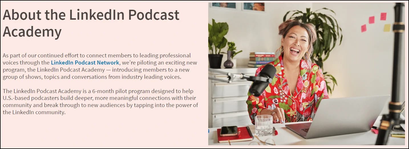 LinkedIn Podcast Academy