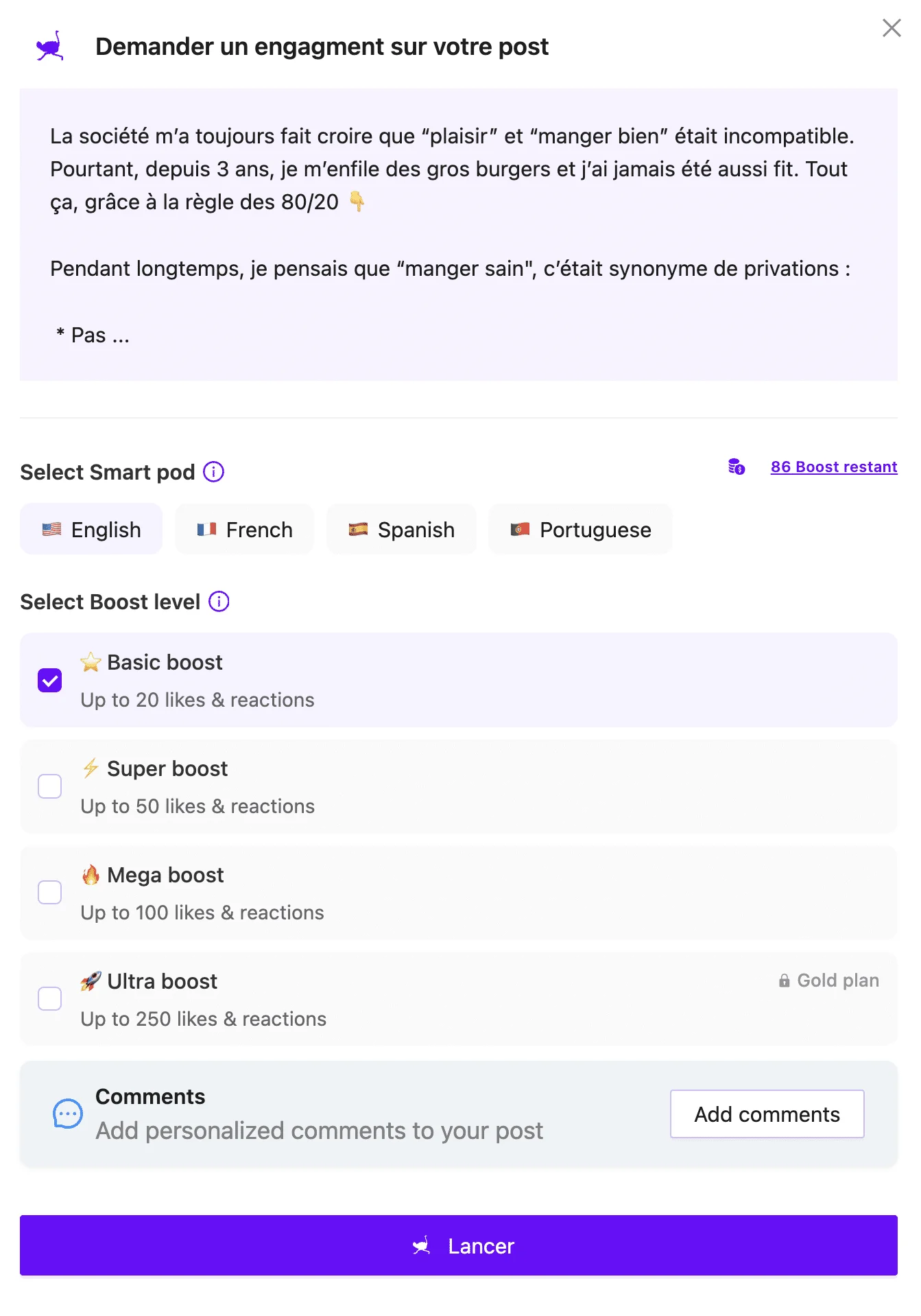 colocar imagem no LinkedIn - ferramenta para impulsionar uma publicação