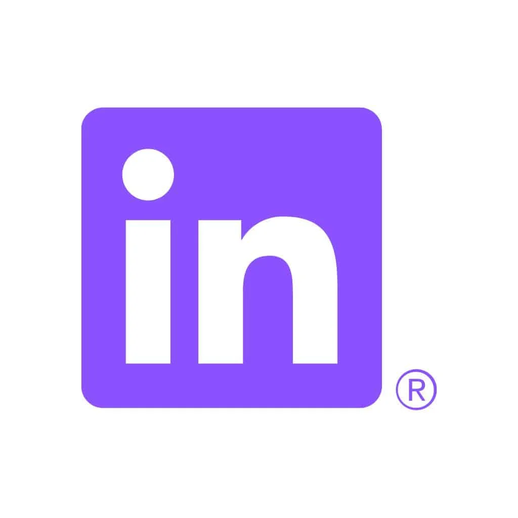 Lila LinkedIn Logo jpg