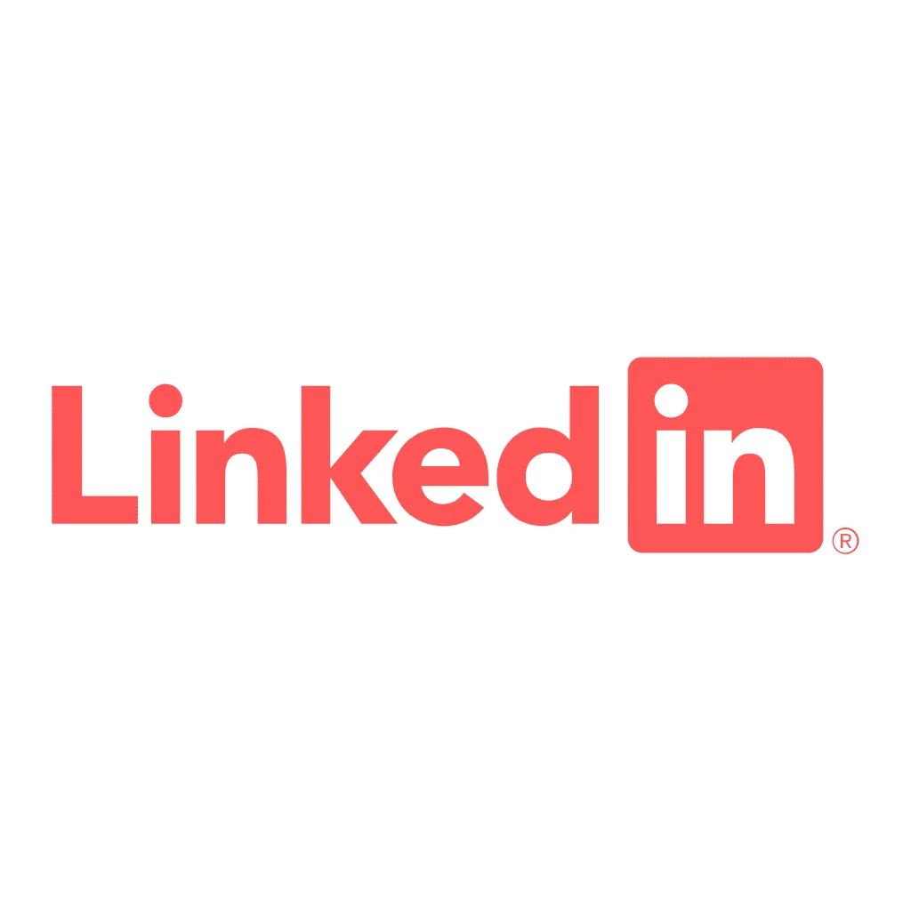 rotes LinkedIn-Logo