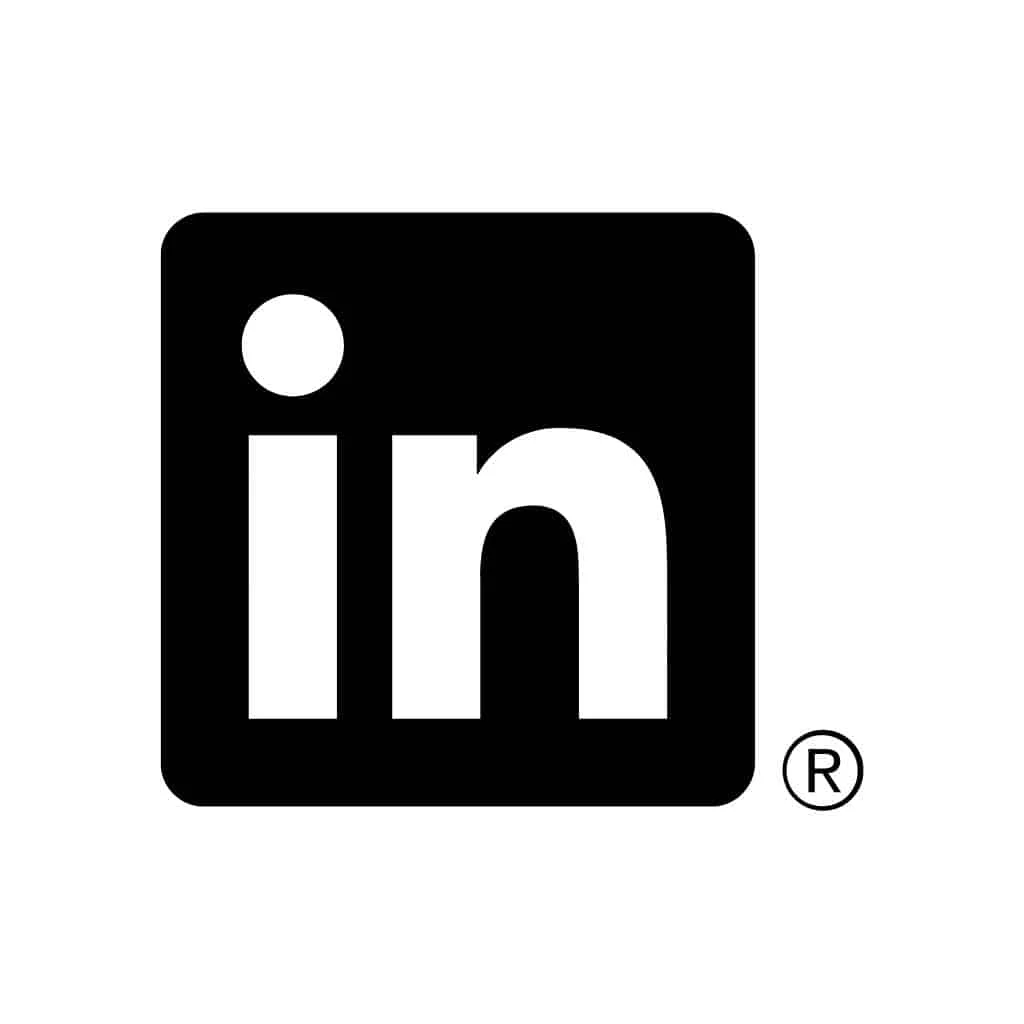 schwarz LinkedIn Logo jpg