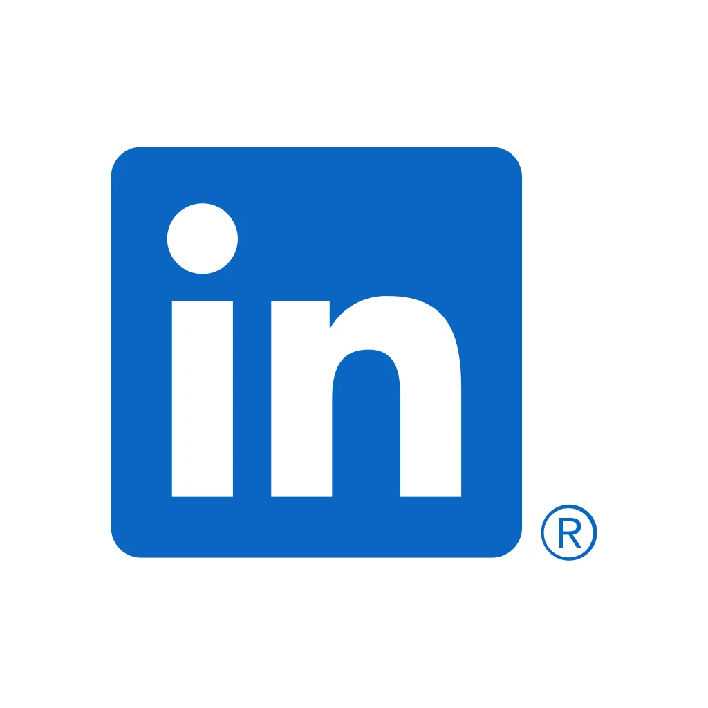 LinkedIn Icon Logo svg (LinkedIn blue)