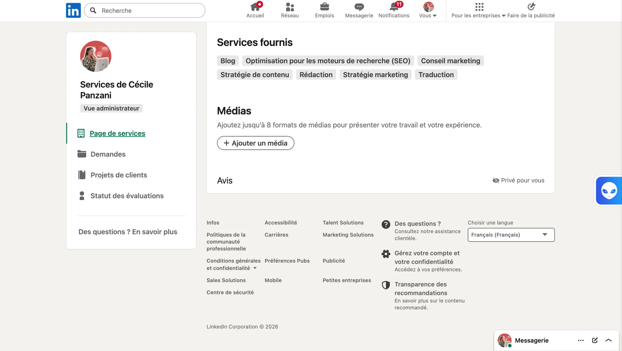 Add media to your Marketplace page