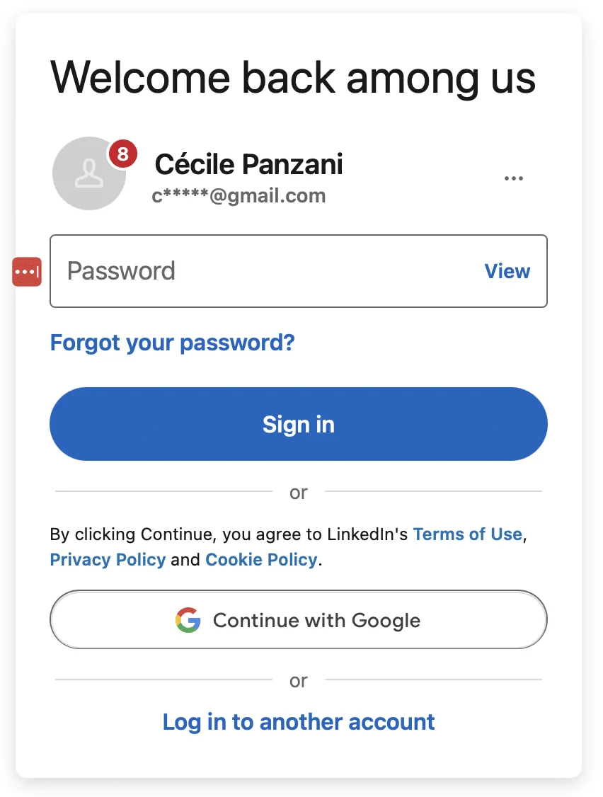 LinkedIn-login