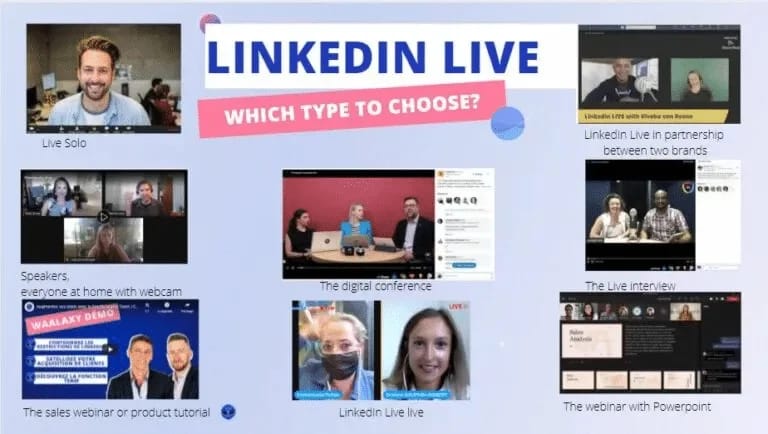 LinkedIn Live & Webinar