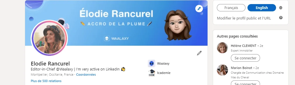 Translate your LinkedIn profile
