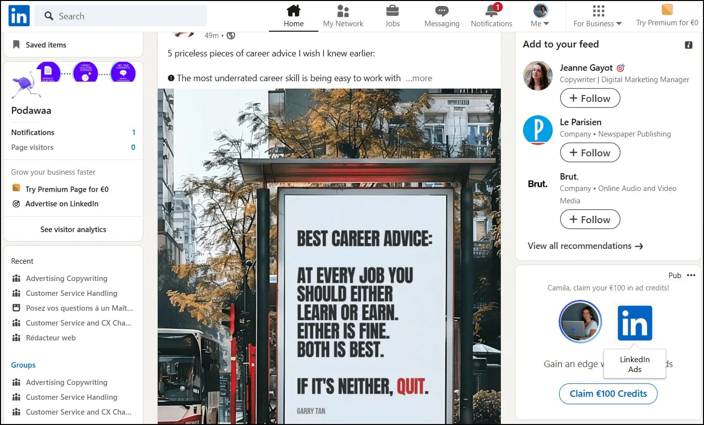 ideas para temas de linkedin