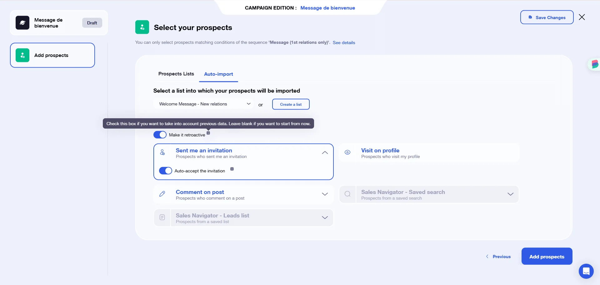 accepter toutes les invitations LinkedIn