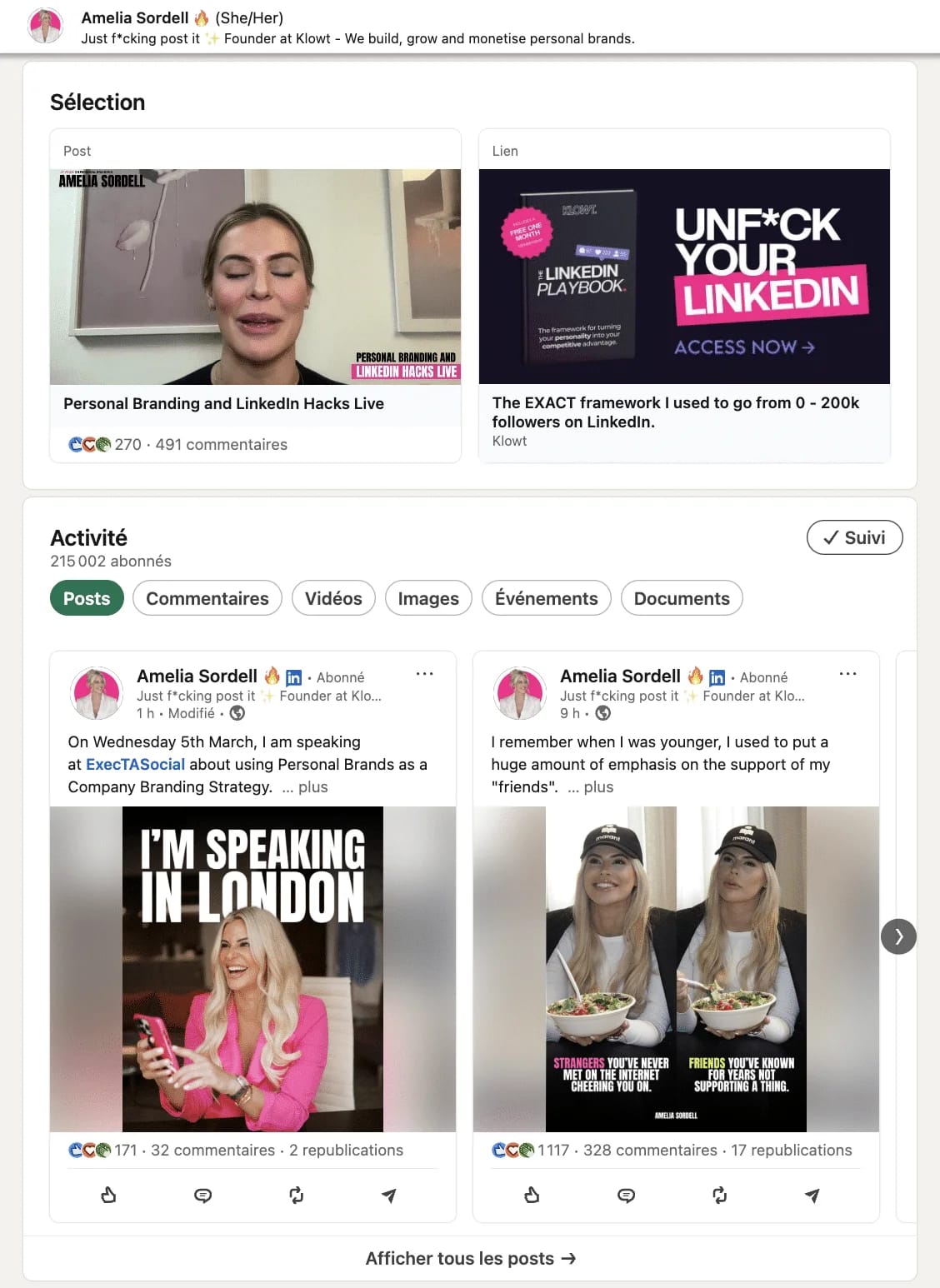 Identificar perfis activos no LinkedIn